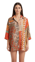 Beni oversized-shirt - Ethnical