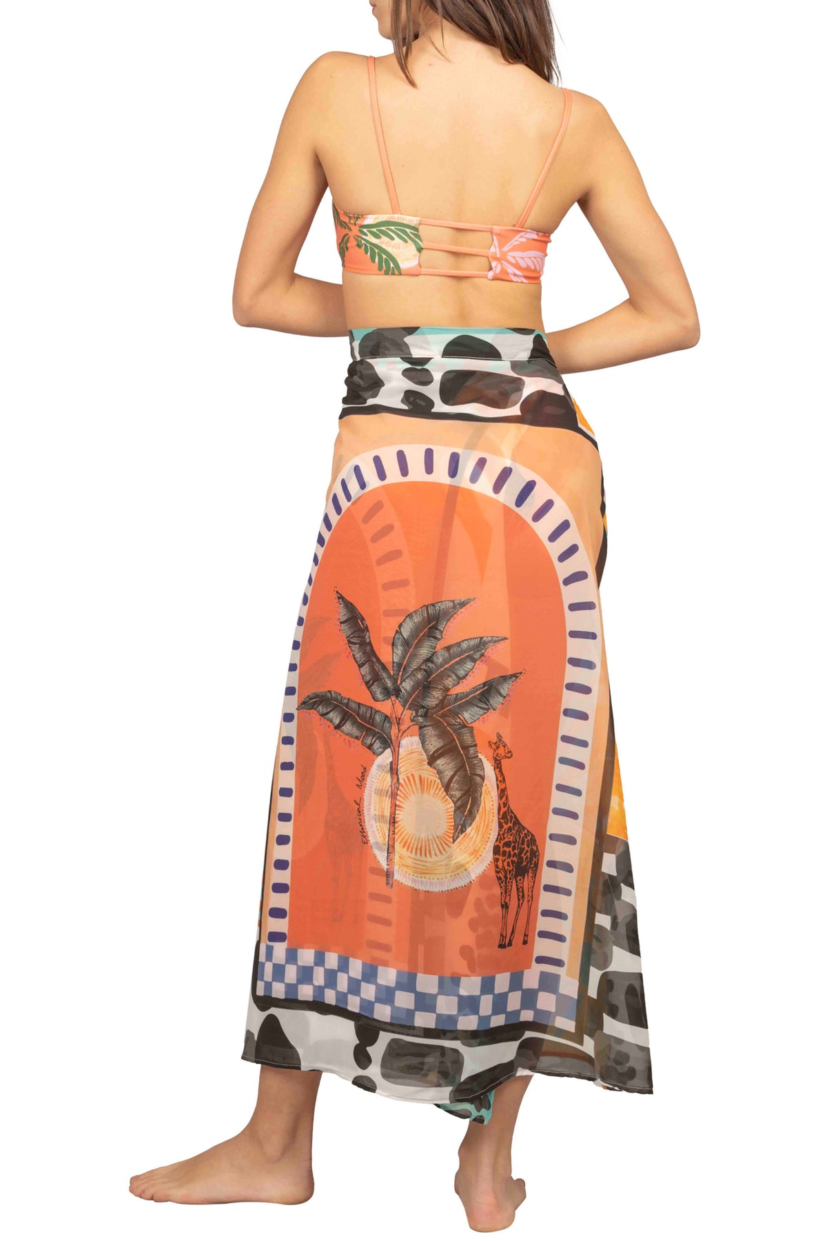 Kerobokan wrap skirt