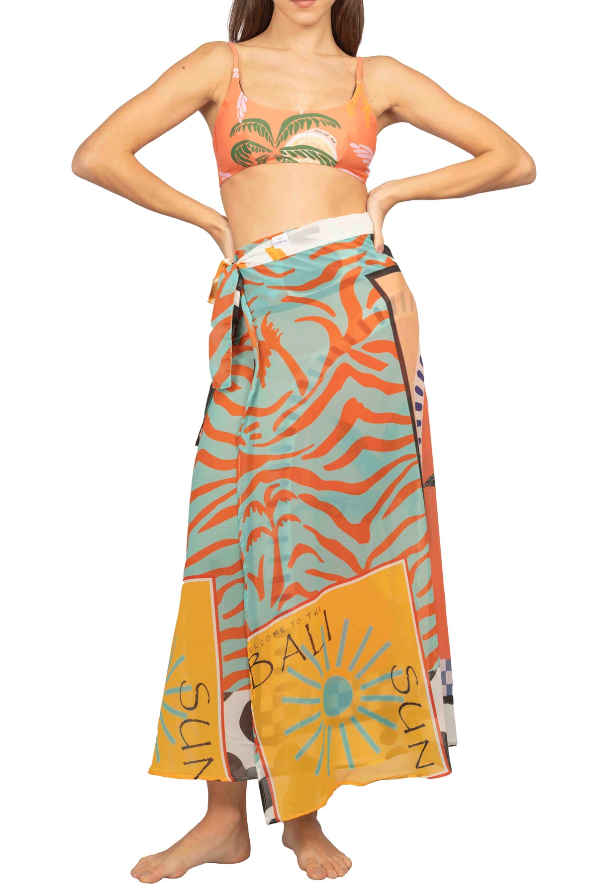 Kerobokan wrap skirt