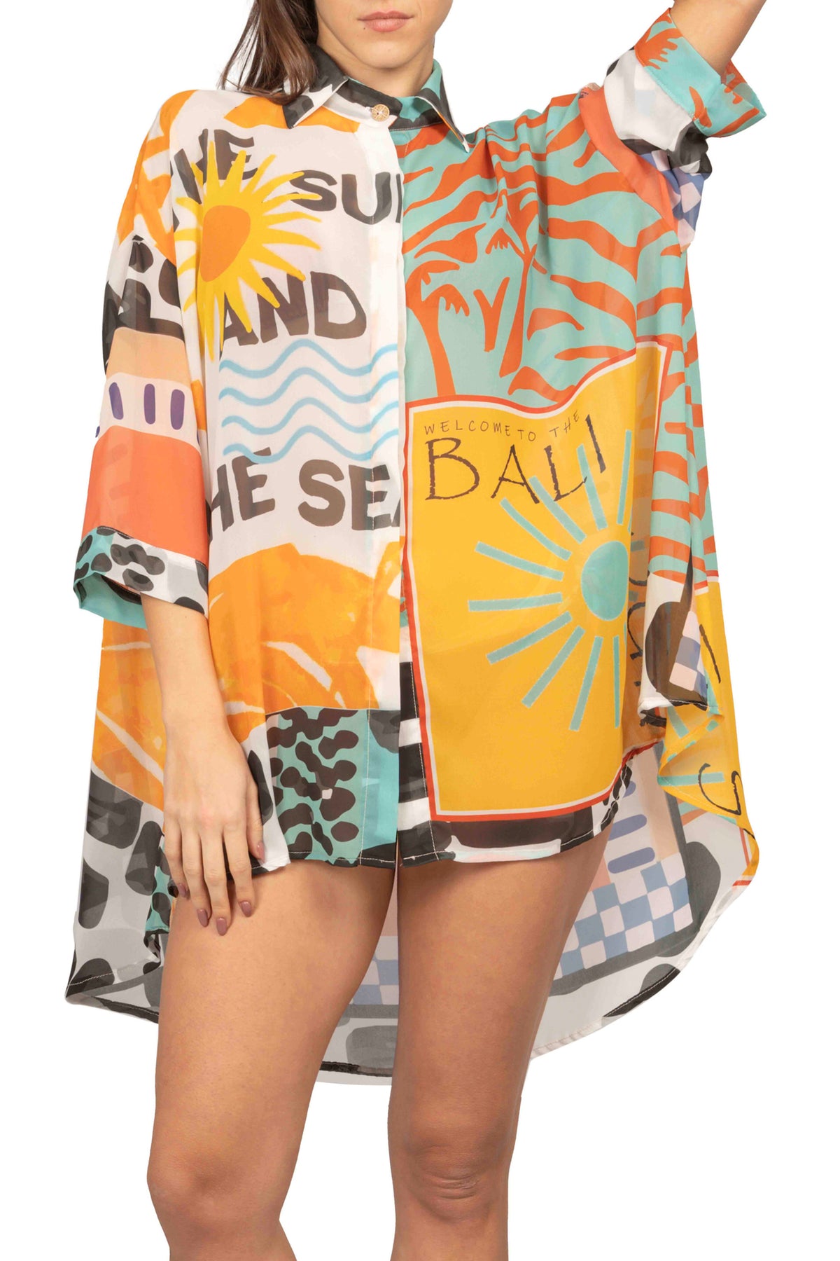 Besakih oversized-shirt